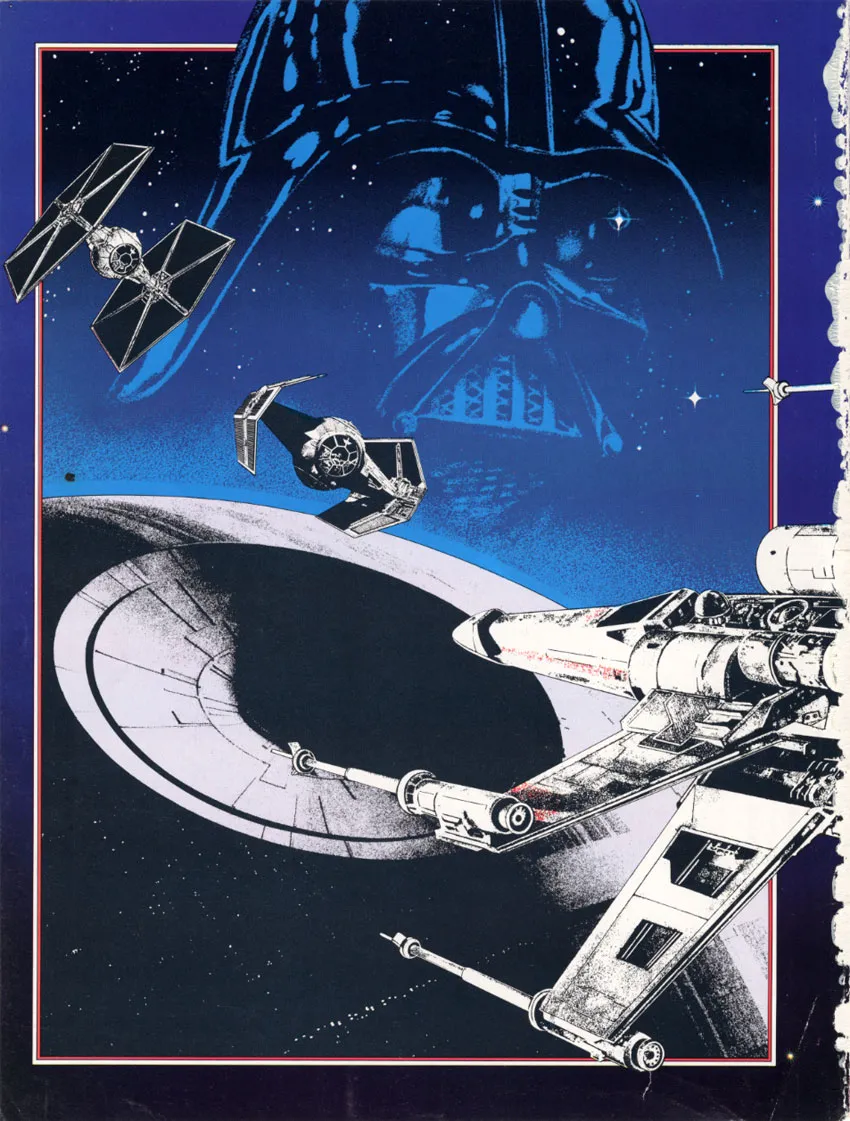 Original Atari Star Wars arcade flyer, front