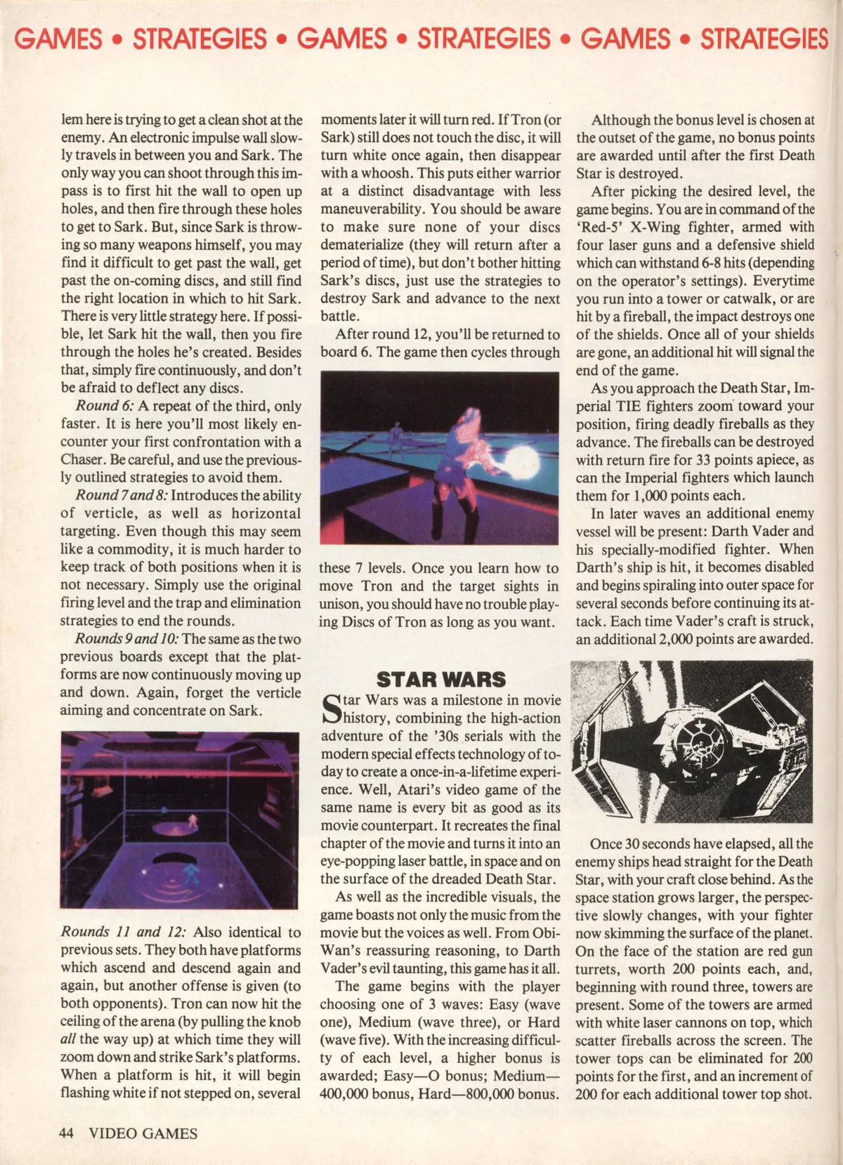 Video Games magazine, April 1984, cover
