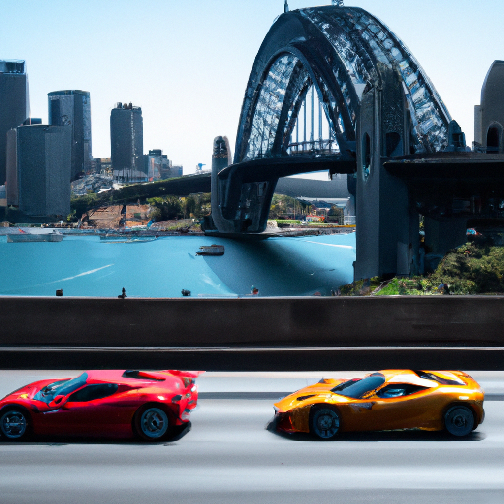 https://shipwreckstudio.com/wp-content/uploads/2023/03/2-Ferraris-in-different-colours-and-models-racing-across-Sydney-harbour-bridge.png